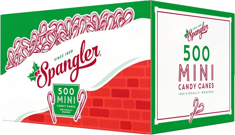 Spangler Mini Candy Canes - 500 Count Box - Image 2